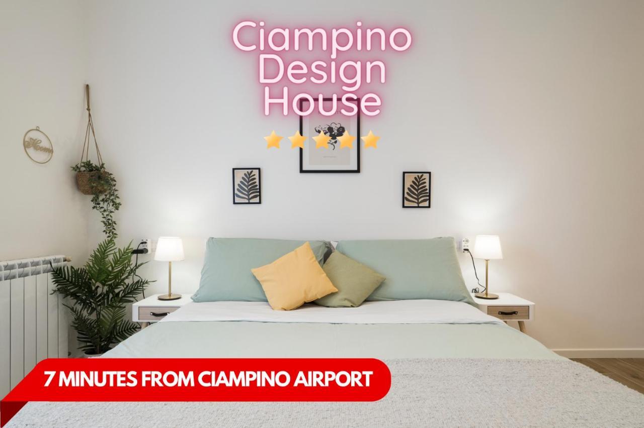 Casa Design Con A/C E Wifi_7 Minuti Ciampino Aeroporto Apartment Екстериор снимка